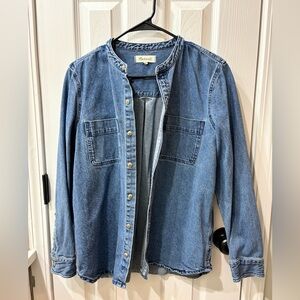 Jean jacket madewell button up